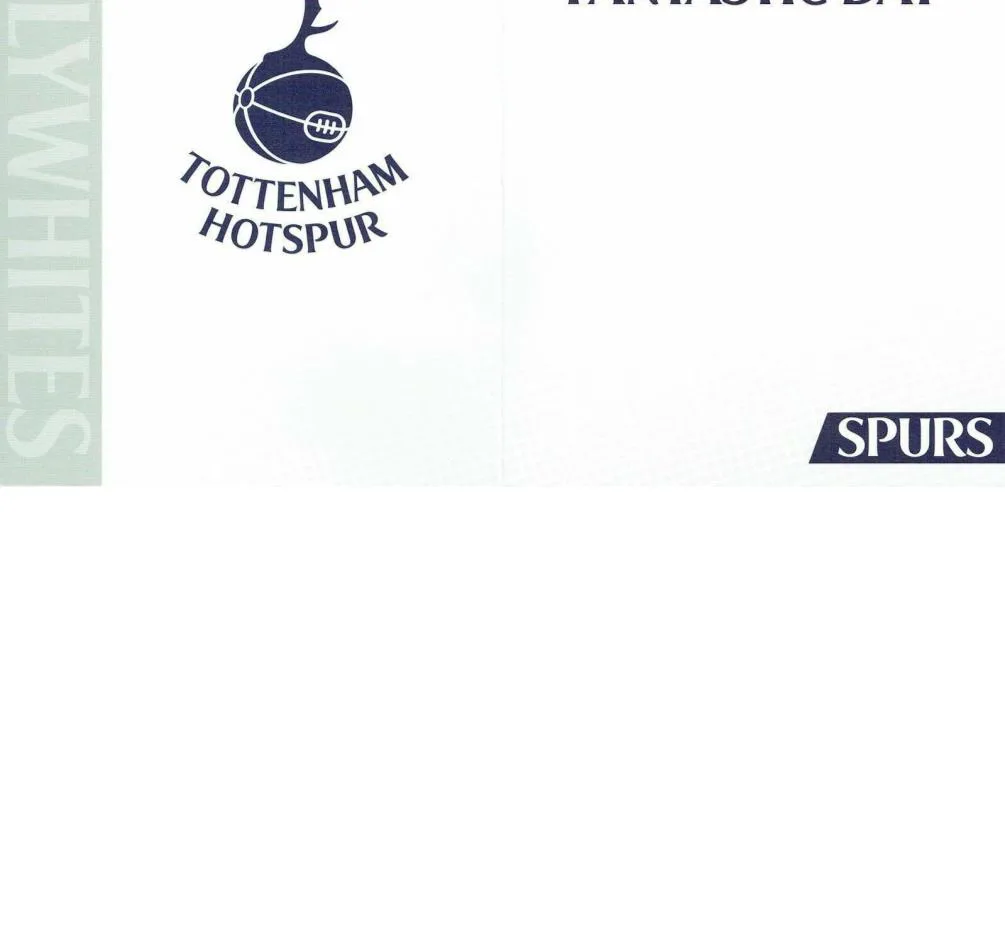 Tottenham Hotspur Birthday Card with Badge Extra Image 1