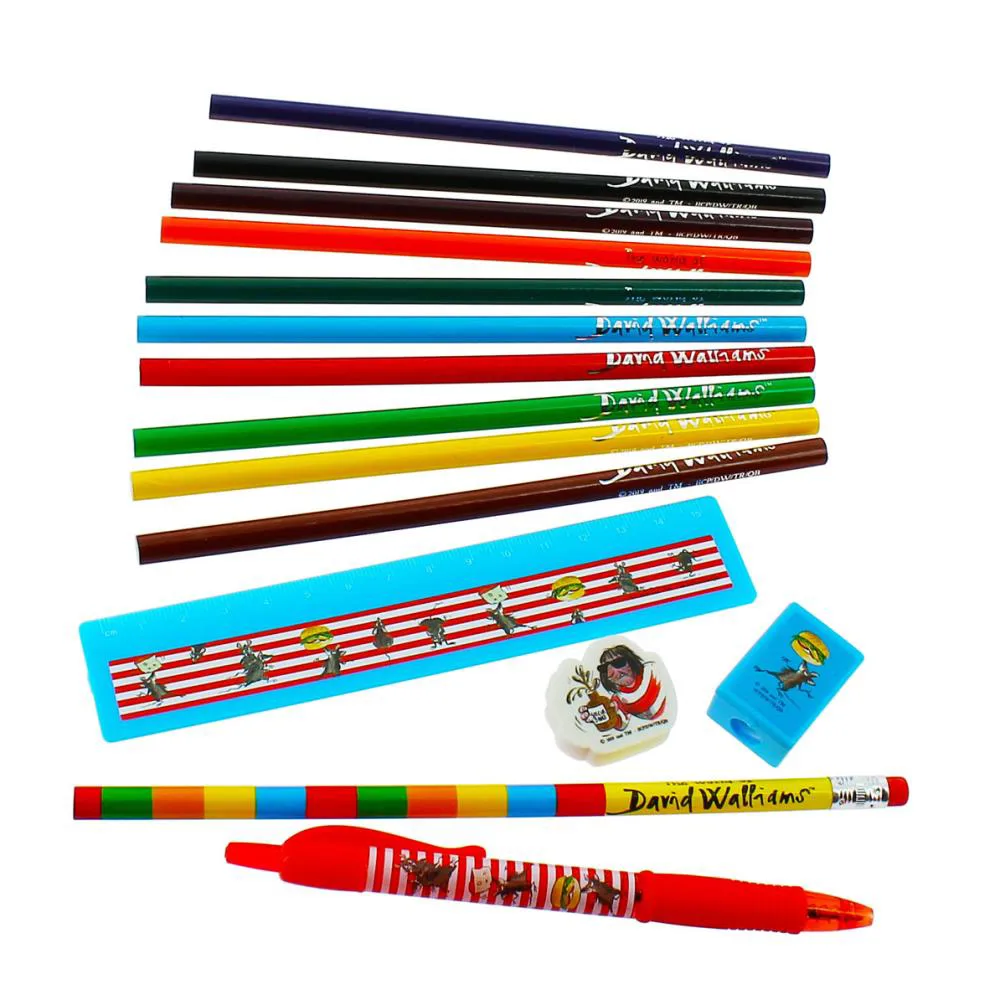 World of David Walliams Filled Pencil Case Extra Image 2