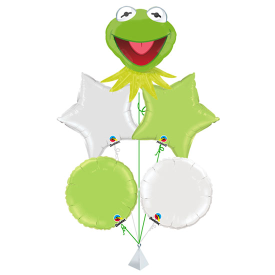 Kermit the Frog Balloon Bouquet