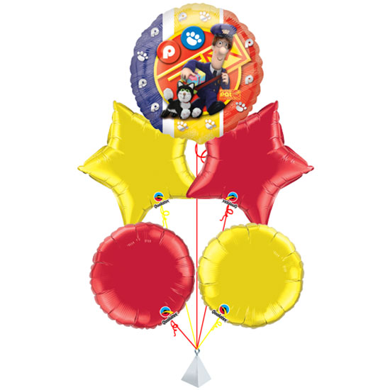 Postman Pat Balloon Bouquet