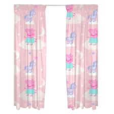 Peppa Pig Stardust Unicorn 72" Curtains