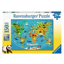 Animal World Map XXL 150pc Jigsaw Puzzle