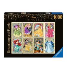Disney Princesses Art Nouveau 1000pc Jigsaw Puzzle