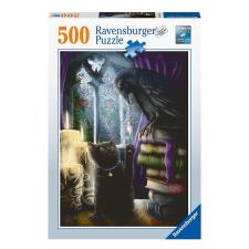 Black Cat and Raven 500pc Jigsaw Puzzle