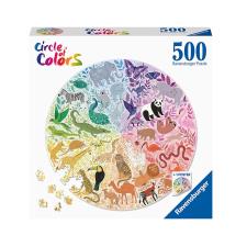 Animals Circular 500pc Jigsaw Puzzle