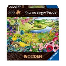 Wildlife Garden Wooden 500pc Jigsaw Puzzle