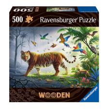 Jungle Tiger 500pc Wooden Jigsaw Puzzle