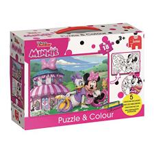 Minnie Mouse 18pc Puzzle & Colour Jigsaw Puzzle