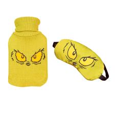 The Grinch Hot Water Bottle & Eye Mask Gift Set