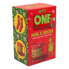 The Grinch Mug &amp; Socks Gift Set