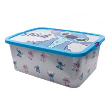 Disney Stich &amp; Angel 13L Storage Click Box