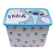 Disney Stich & Angel 23L Storage Click Box