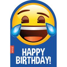 Smiley Tears Happy Birthday Emoji Birthday Card