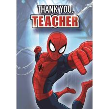 Thank You Teacher Marvel Spiderman Thank You Card