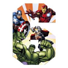 Marvel Avengers 6th Birthday Card