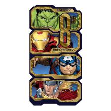 8th Birthday Marvel Avengers Birthday Card