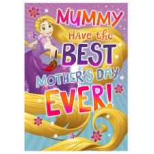 3D Mummy Rapunzel Disney Princess Mother&#39;s Day Card