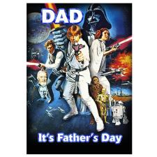 Dad Star Wars Father's Day Card