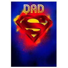 Dad Superman Crest Father&#39;s Day Card