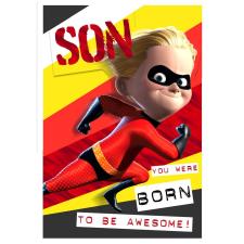 Son Incredibles Birthday Card