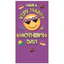 Emoji Smiley Face Mother&#39;s Day Card
