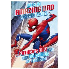 Amazing Dad Spiderman Father's Day Card