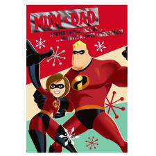 Mum & Dad Incredibles 2 Christmas Card