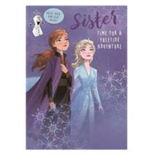 Sister Disney Frozen Christmas Card
