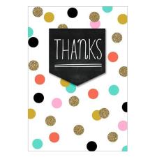 Thanks Polka Dot Thank You Card