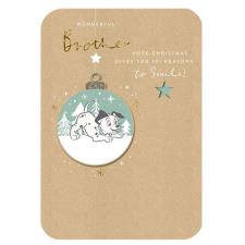 Brother 101 Dalmatians Christmas Card