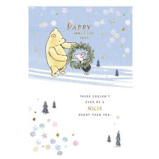 Daddy Winnie The Pooh Christmas Card