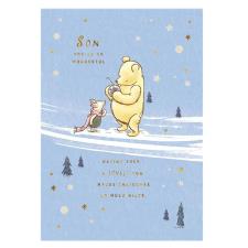 Son Winnie The Pooh Christmas Card
