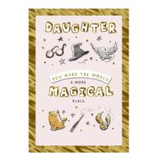 Harry Potter Daughter Birthday Card