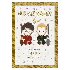 Harry Potter Grandson Birthday Card