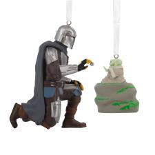 Star Wars The Mandalorian Hanging Resin Figures Set