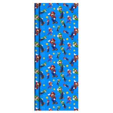Super Mario Bros 2m Roll Wrap