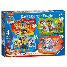 Paw Patrol 4 In A Box Large Shaped Jigsaw Puzzles