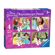 Disney Princess 4 in a Box Jigsaw Puzzle