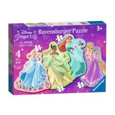 Disney Princess 4 In a Box Large Shaped Puzzles