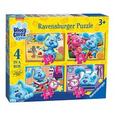 Blue&#39;s Clues 4 In a Box Jigsaw Puzzles