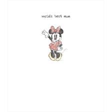 Worlds Best Mum Minnie Mouse Birthday Card