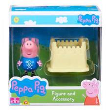 Peppa Pig George Figurine & Accessory Set
