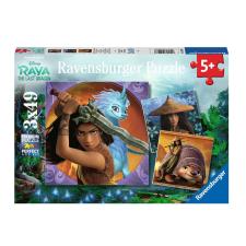 Raya & the Last Dragon 3x 49pc Jigsaw Puzzles