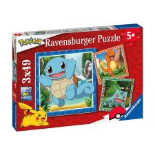 Pokemon 3x 49pc Jigsaw Puzzles