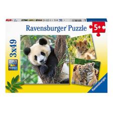 Wildlife 3x 49pc Jigsaw Puzzles