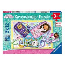 Gabby’s Dollhouse 2 x 12pc Jigsaw Puzzles