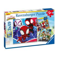 Spidey & His Amazing Friends 3 x 49pc Jigsaw Puzzles