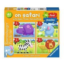 On Safari  4 In a Box My First Puzzles