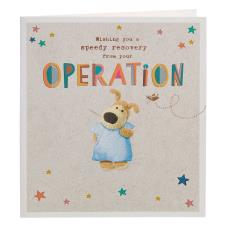 Boofle After Your Operation Get Well Soon Card