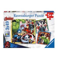 Avengers Assemble 3 x 49pc Jigsaw Puzzles